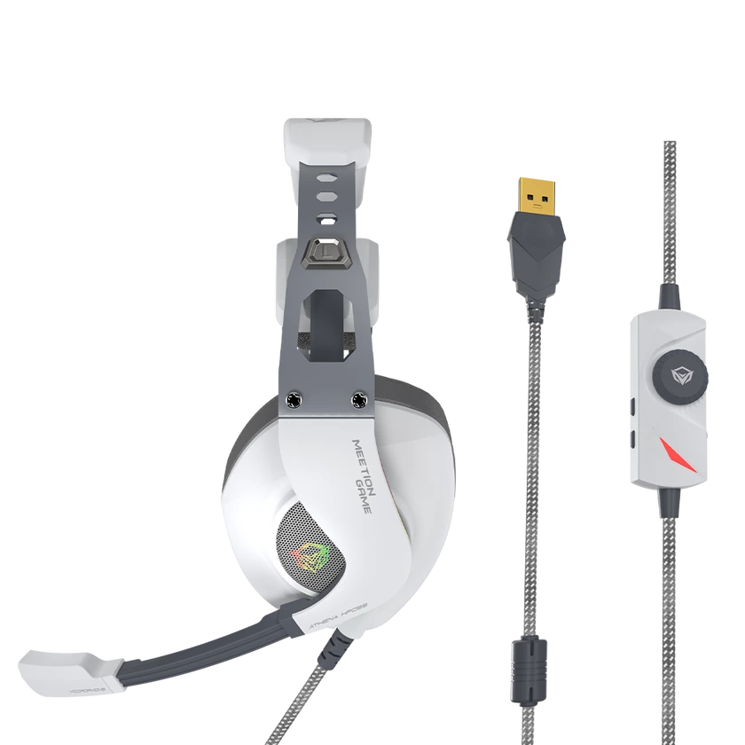 MT-HP099 USB Gaming Headset Backlit Backlight Hi-Fi7.0 USB2.0