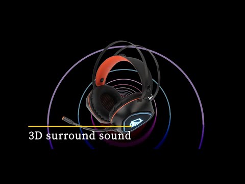 MT-HP020 Gaming Headset Backlit