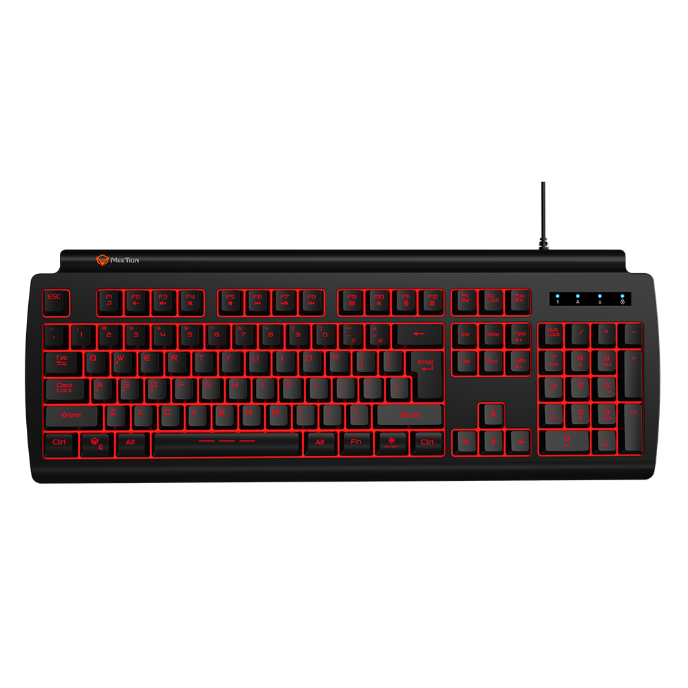 Meetion 19 keys anti-ghosting
High-quality membrane, quiet and precise keystroke
12 Fn+ shortcut buttons for Multimedia, Internet, etc
