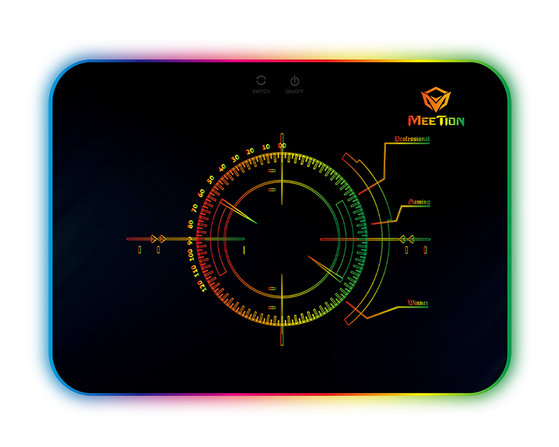 [P010] Meetion RGB Backlit Gaming Mouse Pad
"P010"