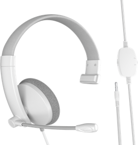 Meetion Wired telephony headset 3.5mm jack black"HP002"