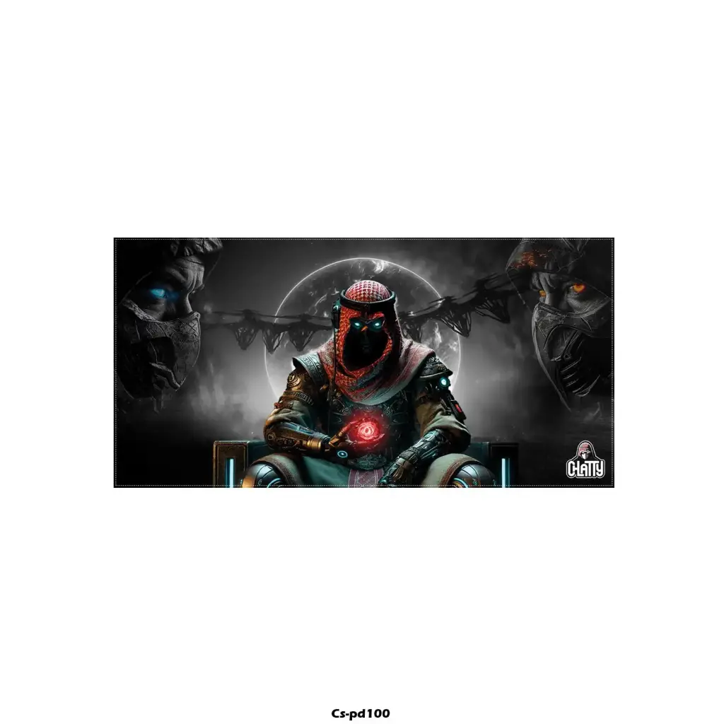 [CS-PD100-grey] Chatty Gaming Mouse Pad "CS-PD100" (grey)