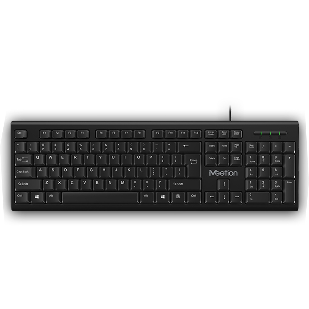[MT-K100] Meetion MT-K100 USB Corded Keyboard AR