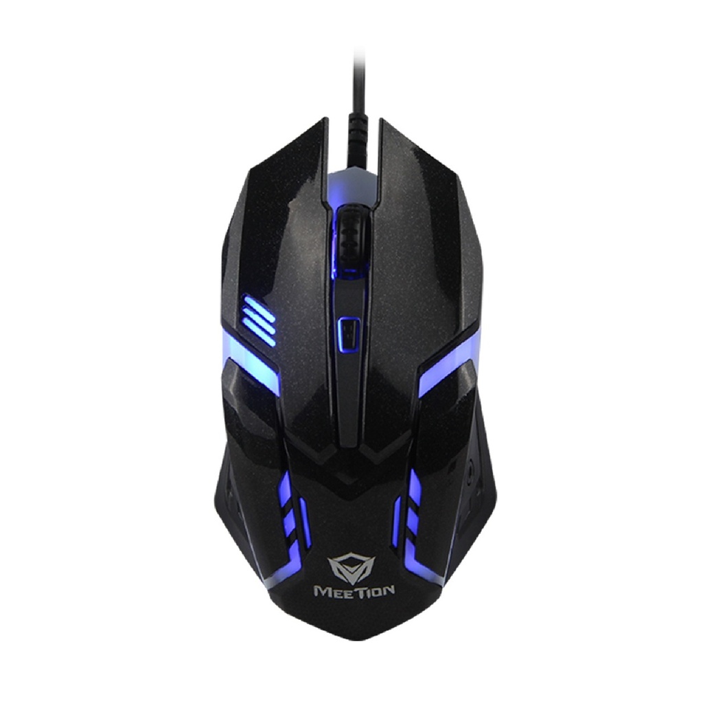 [MT-M371] Meetion MT-M371 USB Wired Mouse 4 Buttons Rainbow Backlit