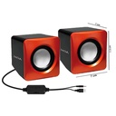 [E-003] Pair of PC Speakers  “e-003”