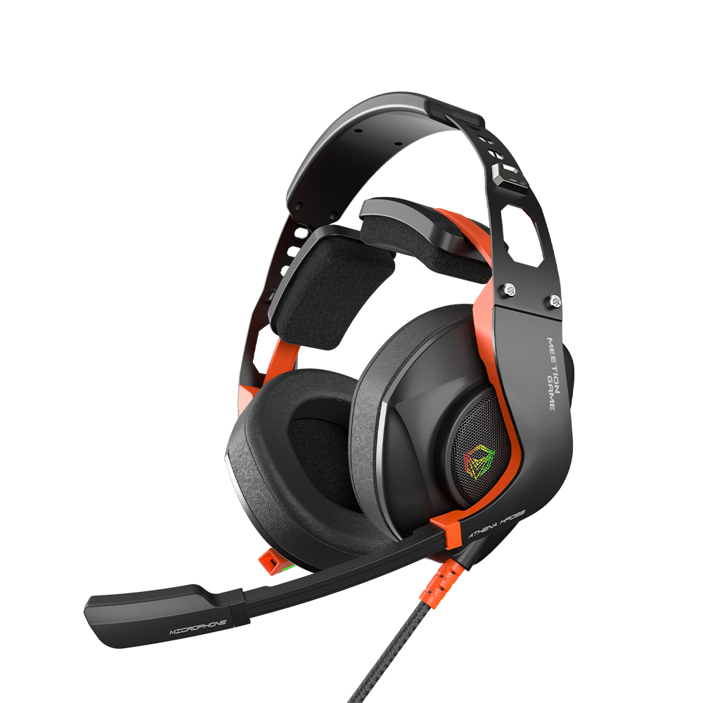 Meetion MT-HP099 USB Gaming Headset Backlit Backlight Hi-Fi7.0 USB2.0
