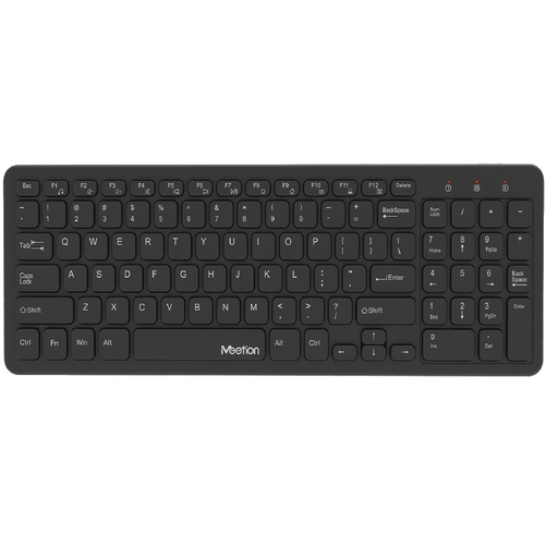 [MT-WK410-bl] Meetion MT-WK410 Ultrathin Wireless keyboard black AR