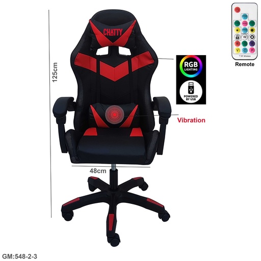 CS-LCHR01 Gaming Chair with RGB Light